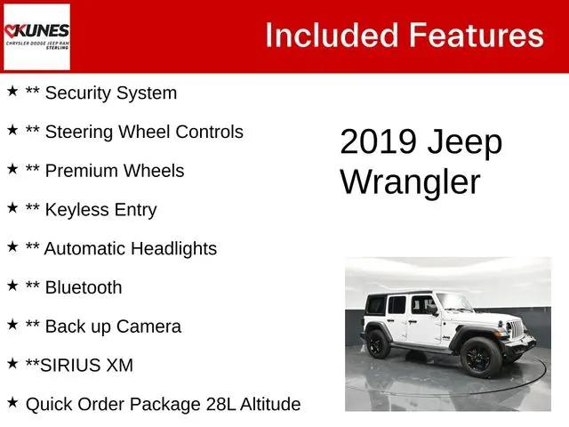 2019 Jeep Wrangler Unlimited Sport Altitude 4x4