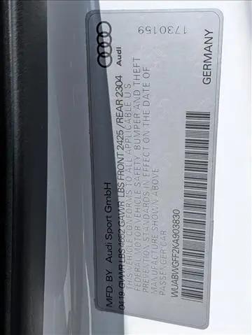 2019 Audi RS 3 2.5T