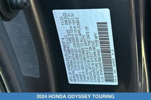 2024 Honda Odyssey Touring