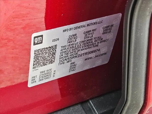2026 Chevrolet Tahoe 2WD RST