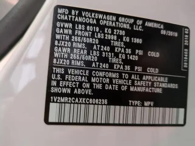 2019 Volkswagen Atlas 3.6L V6 SEL