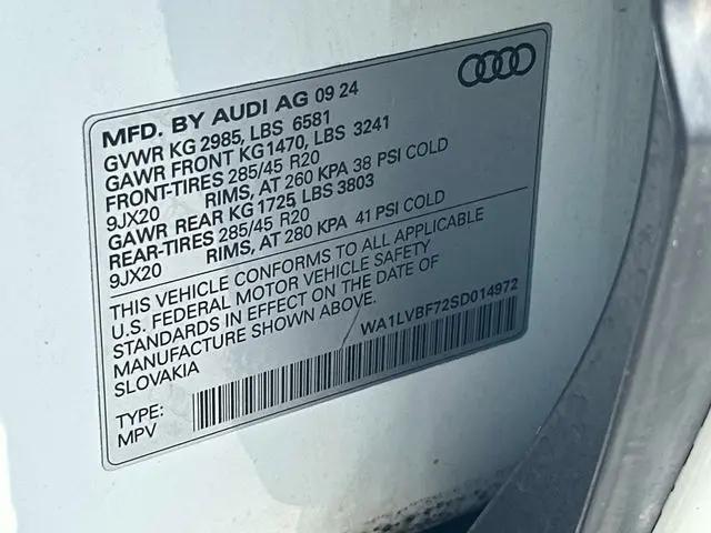 2025 Audi Q7 Premium Plus 55 TFSI quattro Tiptronic