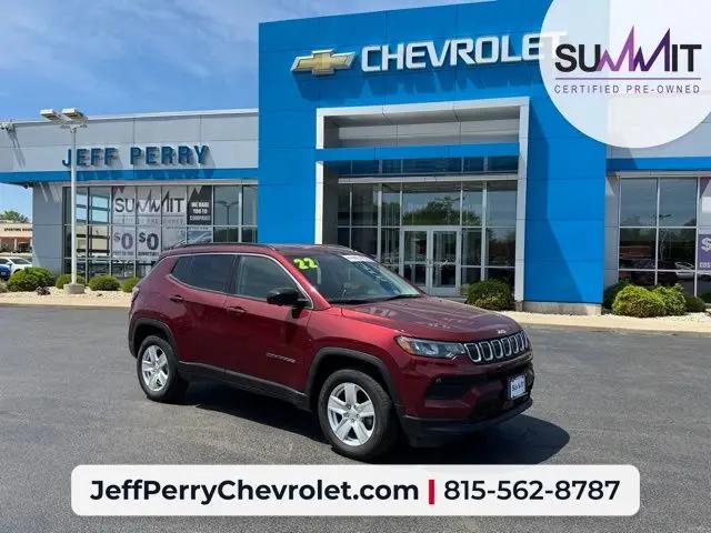 2022 Jeep Compass Latitude 4x4 for sale in Rochelle, IL