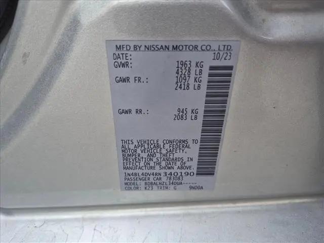 2024 Nissan Altima SV FWD