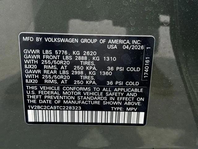 2026 Volkswagen Atlas Cross Sport SEL