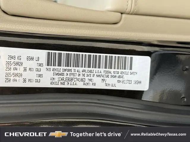 2015 Jeep Grand Cherokee Limited