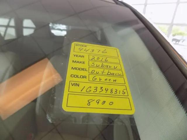 2016 Subaru Outback 2.5i Limited