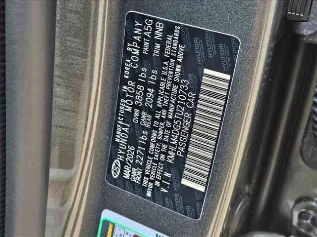 2026 Hyundai Elantra SEL Sport