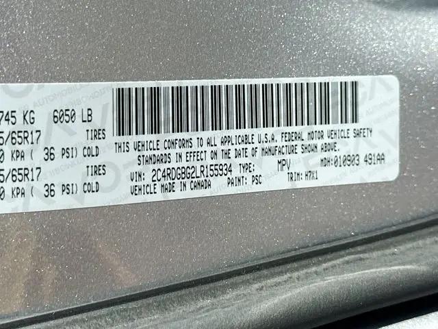 2020 Dodge Grand Caravan SE