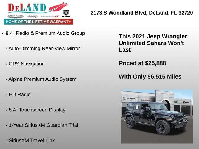 2021 Jeep Wrangler Unlimited Sahara
