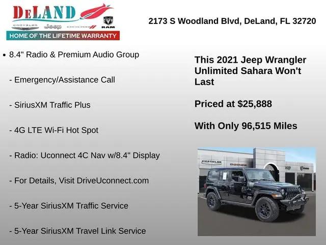 2021 Jeep Wrangler Unlimited Sahara