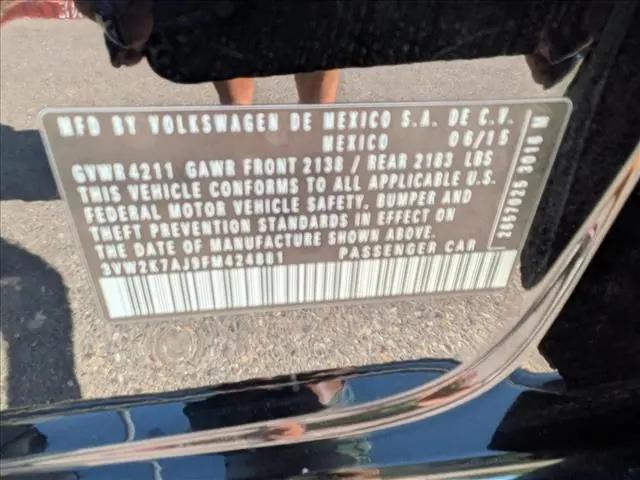 2015 Volkswagen Jetta 2.0L S