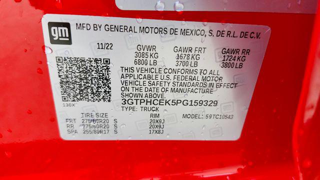 2023 GMC Sierra 1500 2WD Crew Cab Short Box Elevation