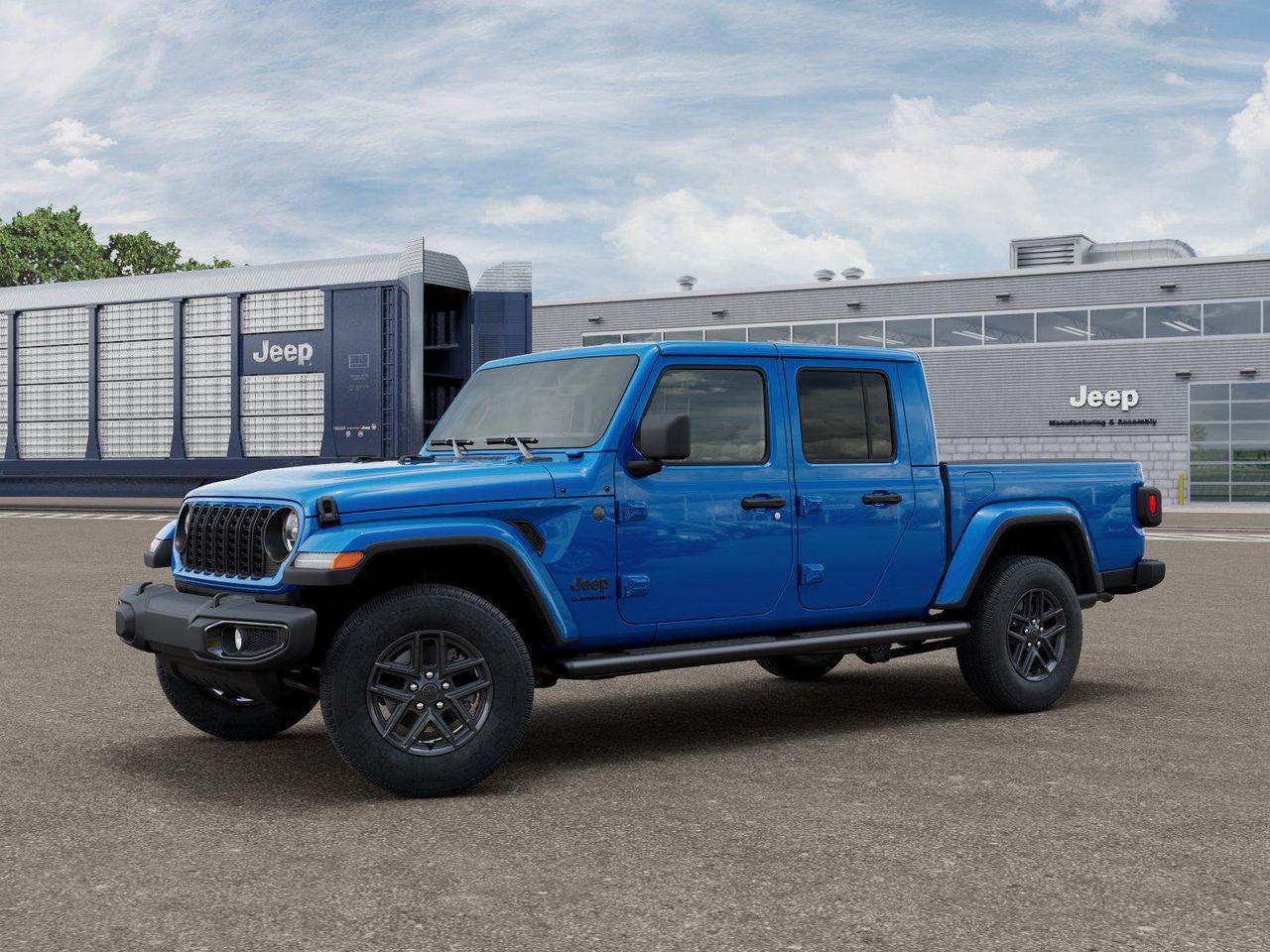New 2026 Hydro Blue Pearl-Coat Exterior Paint Jeep Sport S image 2