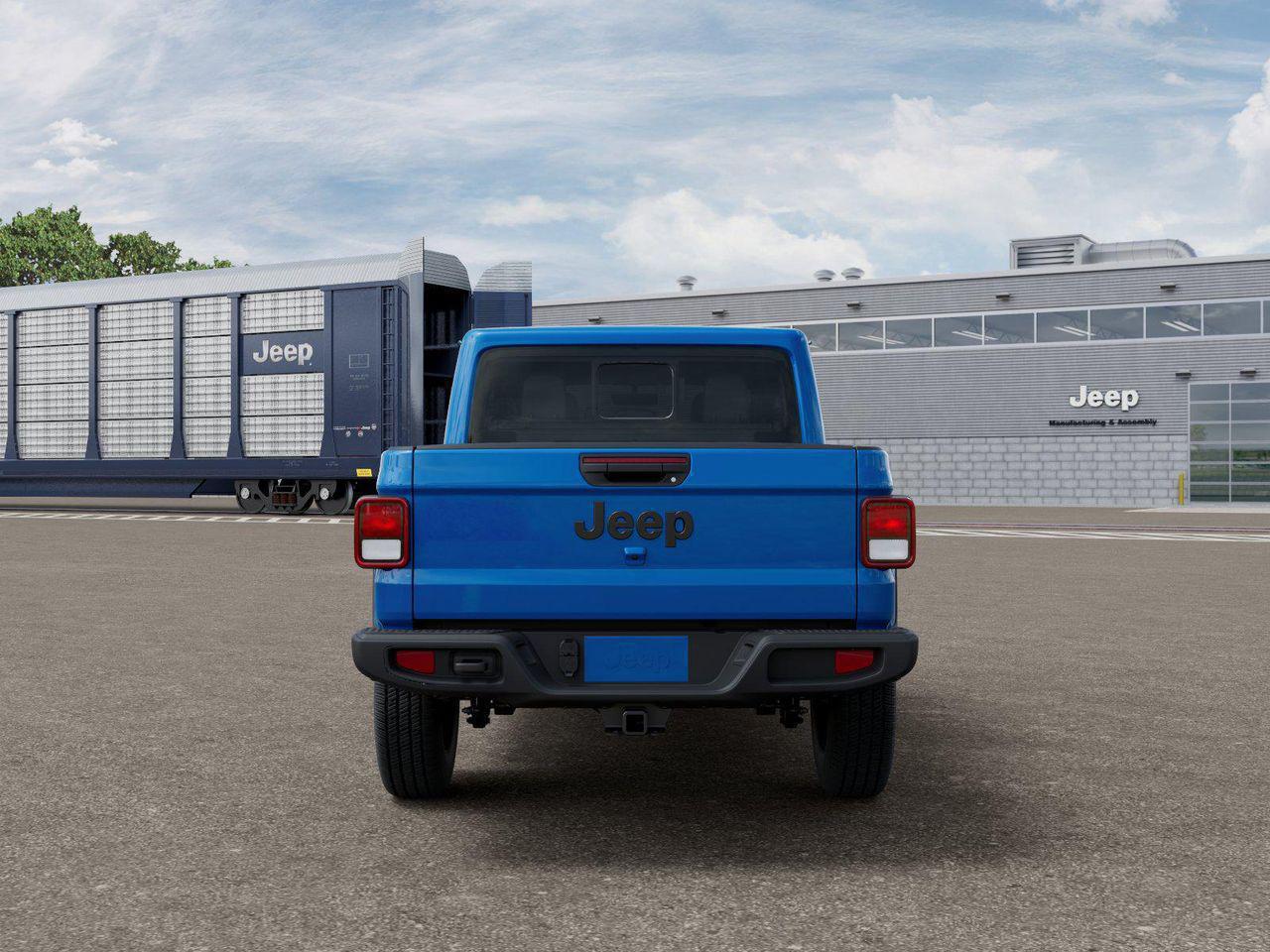 New 2026 Hydro Blue Pearl-Coat Exterior Paint Jeep Sport S image 7