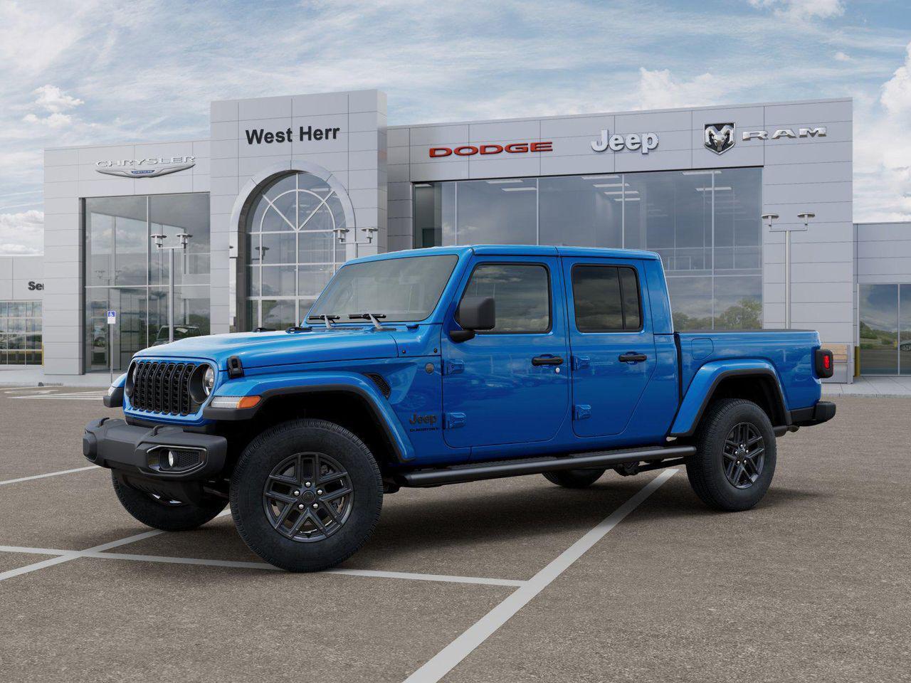 New 2026 Hydro Blue Pearl-Coat Exterior Paint Jeep Sport S image 28