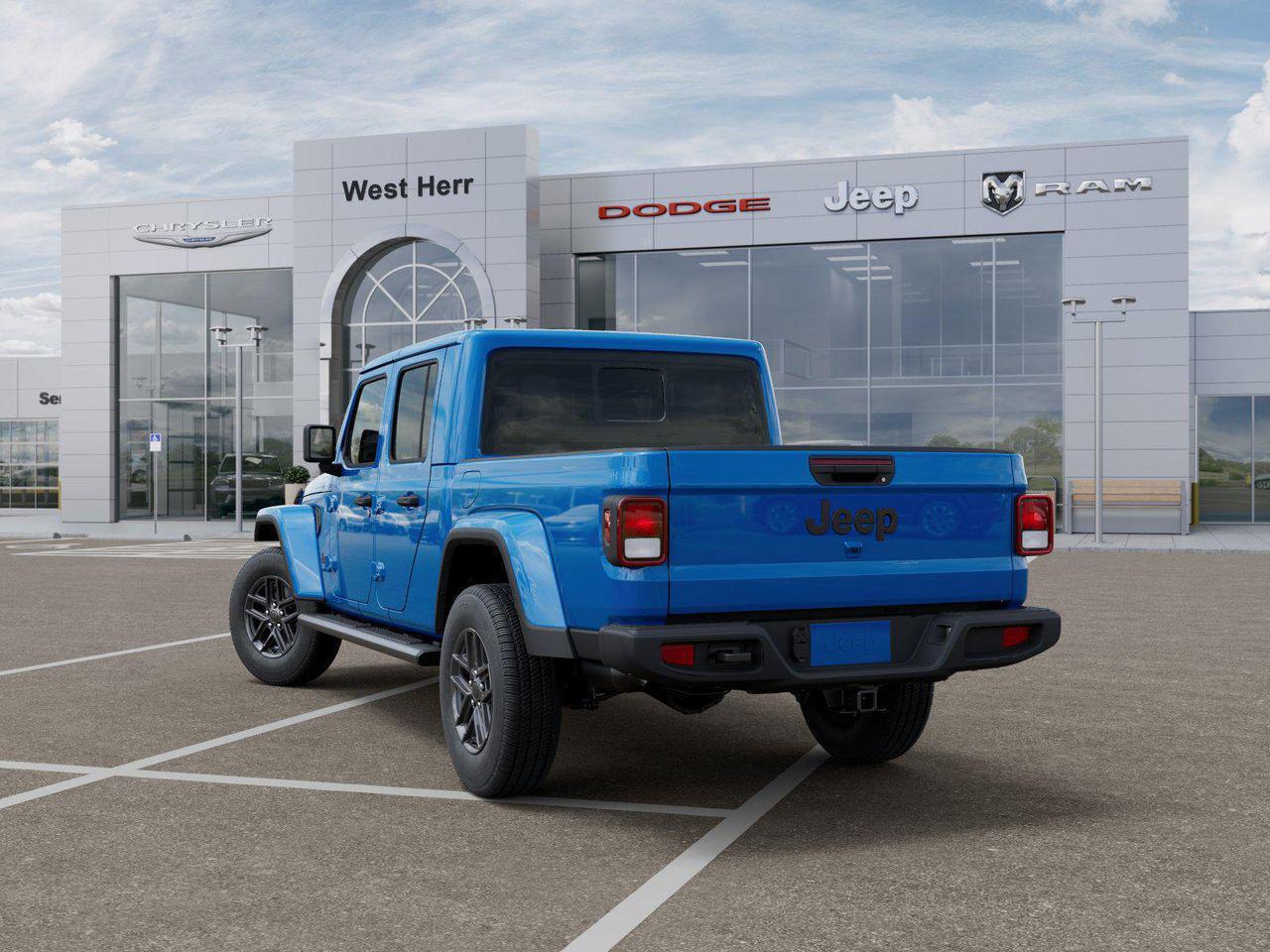 New 2026 Hydro Blue Pearl-Coat Exterior Paint Jeep Sport S image 29