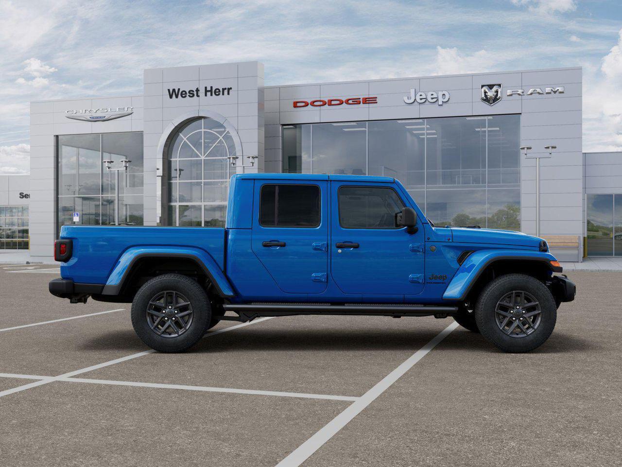 New 2026 Hydro Blue Pearl-Coat Exterior Paint Jeep Sport S image 47