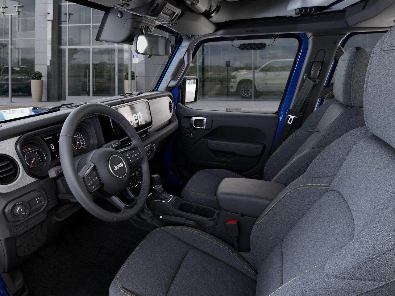 New 2026 Hydro Blue Pearl-Coat Exterior Paint Jeep Sport S image 48