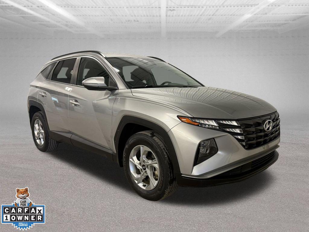 Shimmering Silver 2023 Hyundai Tucson SUV / Crossover All-Wheel Drive Automatic