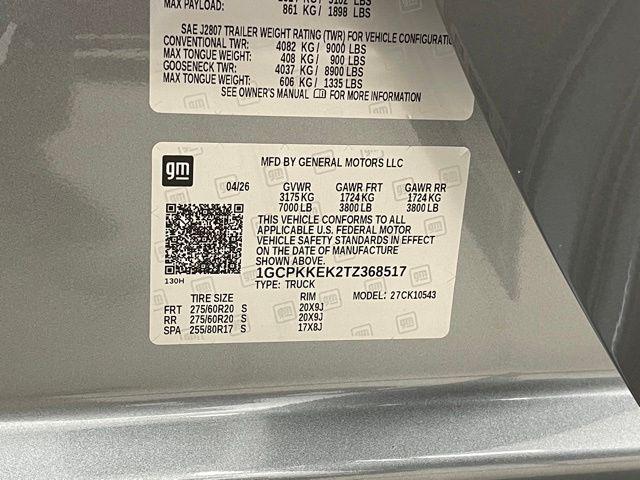 2026 Chevrolet Silverado 1500 4WD Crew Cab Short Bed LT with 2FL