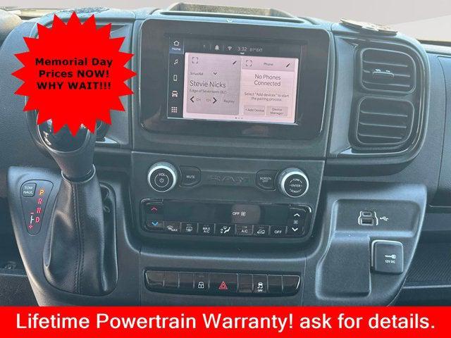 2024 Ram ProMaster 2500 Cargo Van Tradesman High Roof 159" WB w/Pass Seat