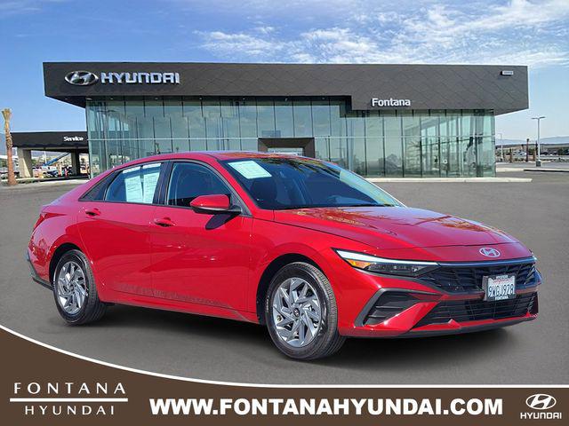 2025 Hyundai Elantra Hybrid Blue for sale in Fontana, CA