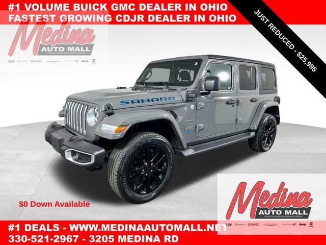 2021 Jeep Wrangler 4xe Unlimited Sahara 4x4 for sale in Medina, OH