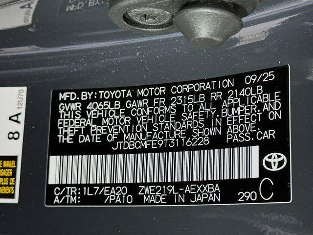 2026 Toyota Corolla Hybrid Hybrid XLE