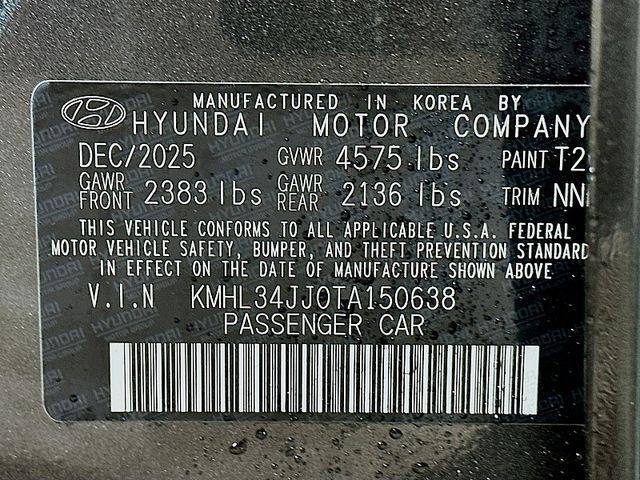 2026 Hyundai Sonata Hybrid SEL