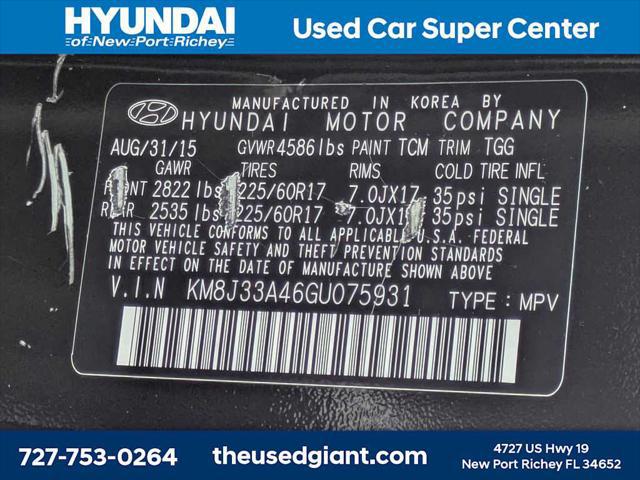 2016 Hyundai Tucson SE