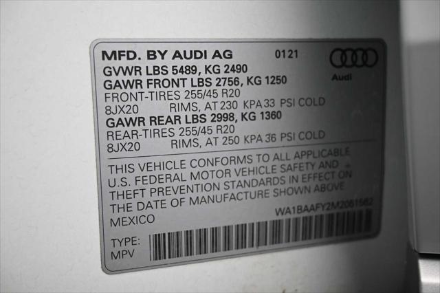 2021 Audi Q5 Premium Plus 45 TFSI quattro S tronic