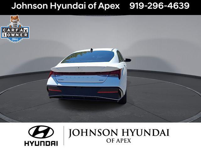 2025 Hyundai Elantra Hybrid Blue