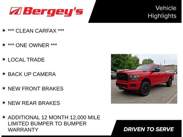 2024 Ram 2500 Big Horn Crew Cab 4x4 6'4" Box