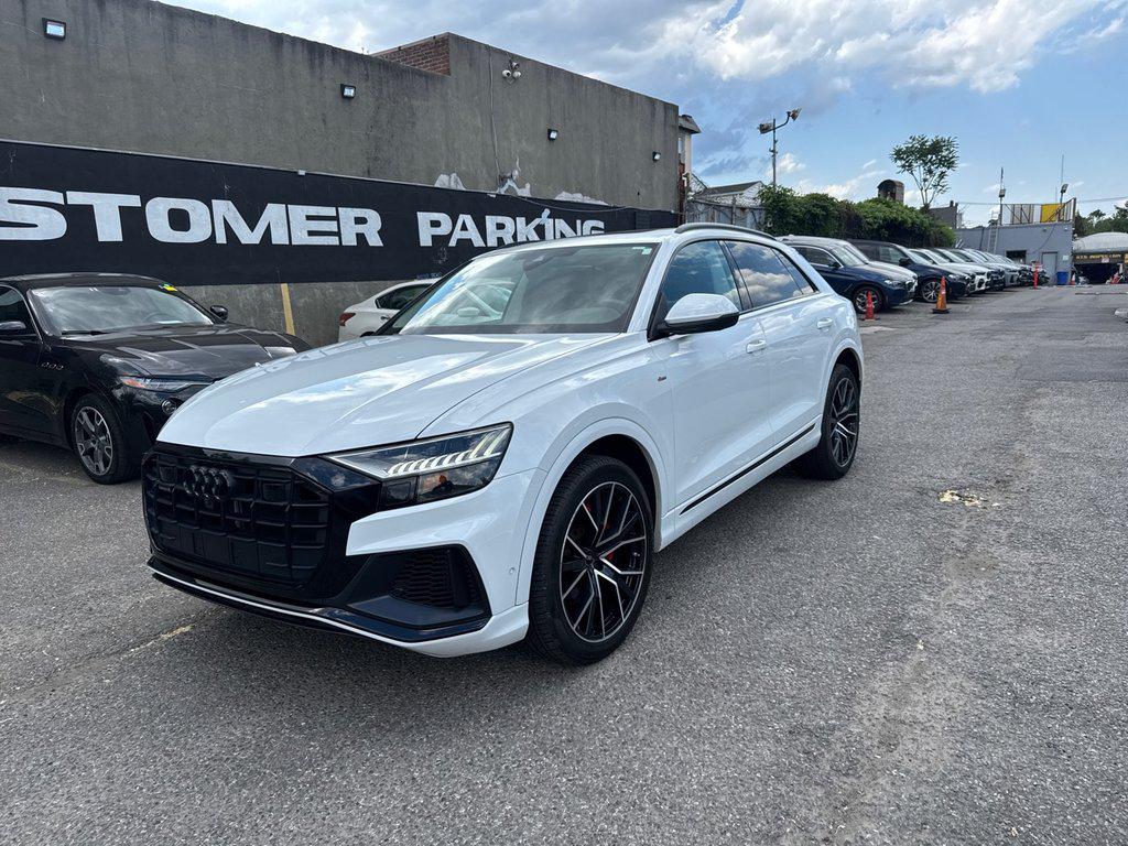 Carrara White 2023 Audi Q8 quattro Premium Plus 55 TFSI SUV / Crossover All-Wheel Drive Automatic