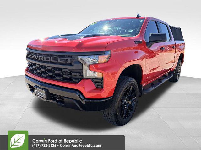 2025 Chevrolet Silverado 1500 4WD Crew Cab Short Bed Custom Trail Boss
