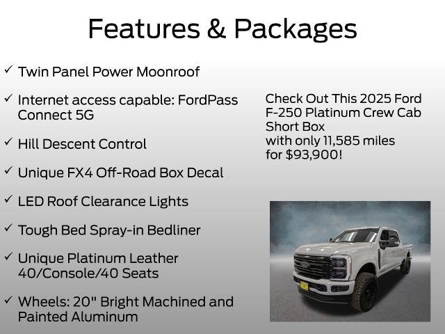 2025 Ford F-250 Platinum