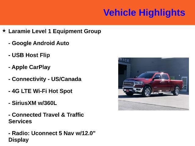 2024 Ram 1500 Laramie Crew Cab 4x4 6'4" Box