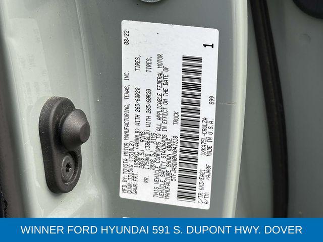 2022 Toyota Tundra Limited