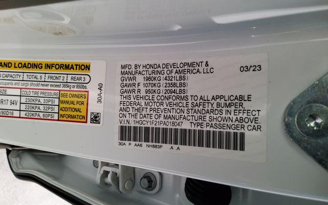 2023 Honda Accord LX