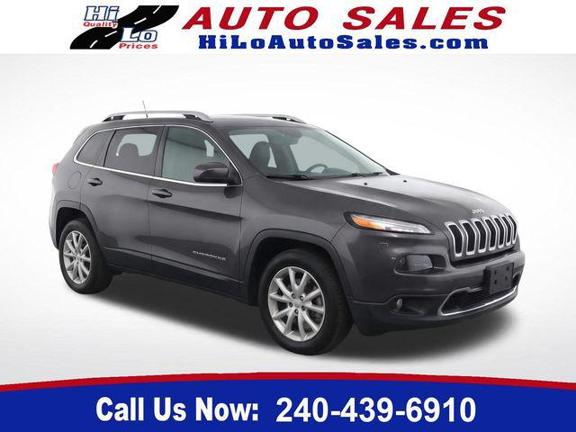 2018 Jeep Cherokee Limited 4x4 for sale in Cockeysville, MD