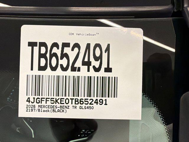 2026 Mercedes-Benz GLS GLS 450 4MATIC