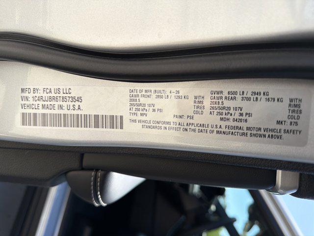 2026 Jeep Grand Cherokee L Limited 4x2