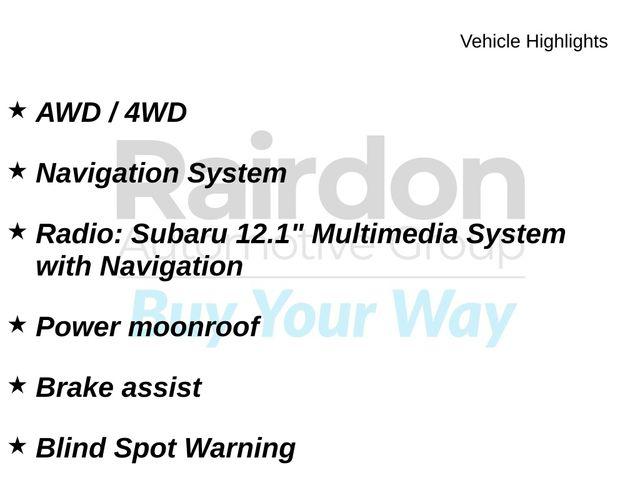 2026 Subaru Outback Limited XT