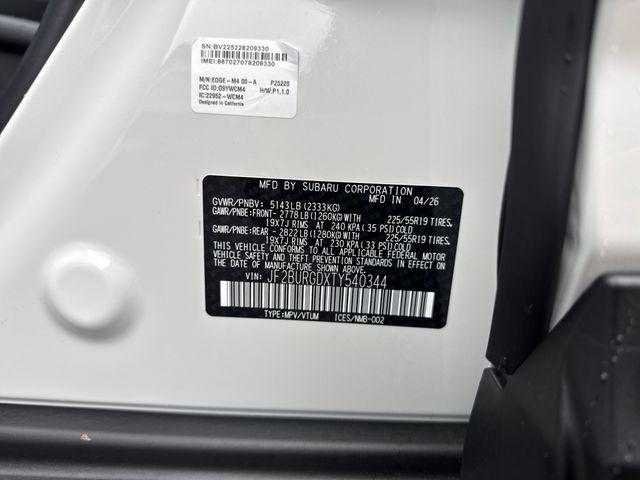2026 Subaru Outback Limited XT