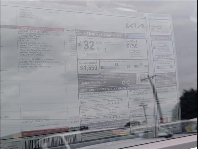 2026 Kia Carnival MPV EX