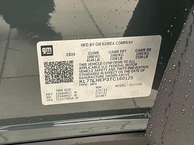 2026 Chevrolet Trax FWD LT