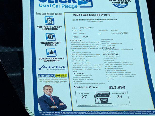 2024 Ford Escape Active