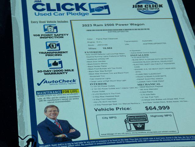 2023 Ram 2500 Power Wagon Crew Cab 4x4 64 Box