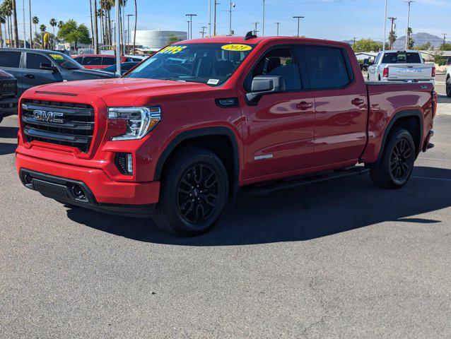 2021 GMC Sierra 1500 4WD Crew Cab Short Box Elevation